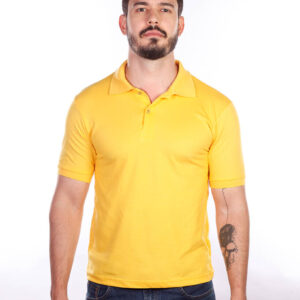 camisa-polo-para-empresa-classica-masculina-amarela-frente