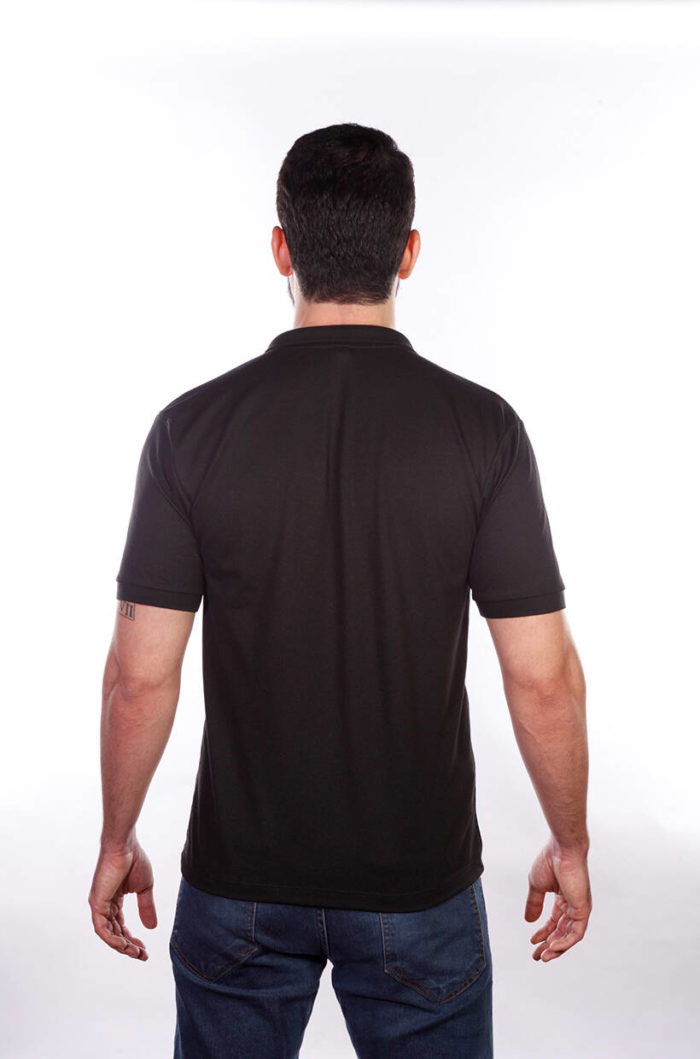 camisa-polo-para-empresa-classica-masculina-preta-costas