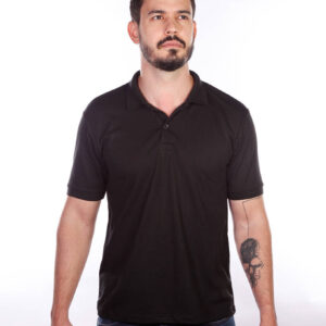 camisa-polo-para-empresa-classica-masculina-preta-detalhe